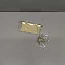 Nostalgic Warehouse Ball-Tip Residential Door Hinge with Square Corners (4 Inch, Polished Brass)