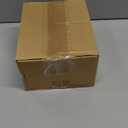 Pumtus Crinkle Paper Bag Ceramic Vase, 7.5 Inch Unique Flower Vase, White Matte Square Wide Mouth Pleated Planter, Minimalist Boho Pot for Flower Arrangement Table Centerpiece Home Office Decor