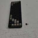 65% Wireless Gaming Keyboard, Rechargeable, LED Backlit, Plug-and-Play, Ultra-Compact Anti-ghosting No-Conflict Keyboard for PC Laptop Windows  Black-Grey