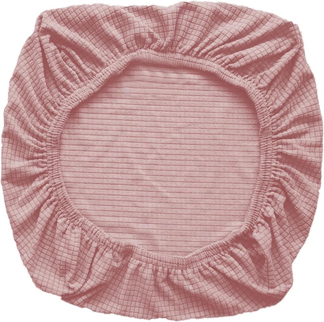 Sunnyway Stretchable Office Chair Cover Computer Chair Slipcover for Desk Chairs Seat Spandex Chair Seat Cover Machine Washable (Pink)