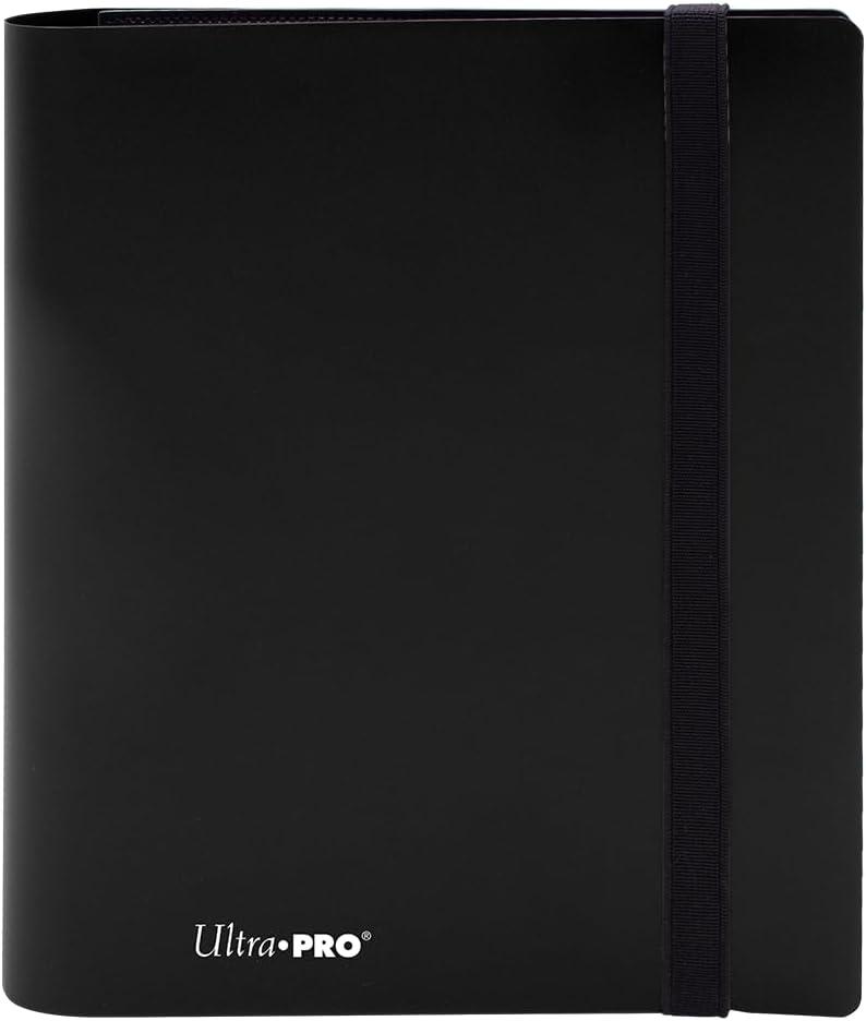 Ultra Pro E-15376 Eclipse 4 Pocket Pro Binder-Jet Black