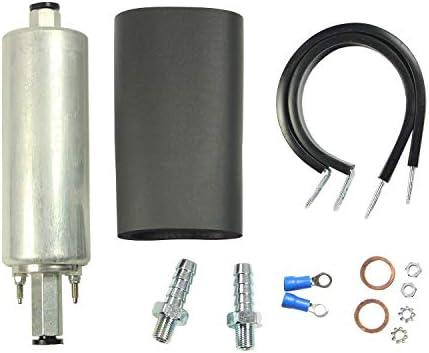 High Flow Pressure External Inline 255LPH Fuel Pump With Installation Kit Replacement For GSL392 400-939 Universal