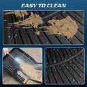 Floor Mats & Cargo Liner with Backrest Mats Compatible with Volkswagen Tiguan 2025 2026 5 Seats,All Weather Protection,Anti-Slip TPE Floor Mats & Trunk Mat Compatible with VW Tiguan Accessories