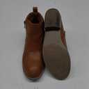 Jeossy Women's Ankle Boots, Classic Low Heeled Short Booties, Casual Comfortable Boots 9