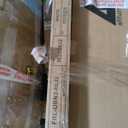 Afigurnishings Solid Wood White Bed Frame Queens Size