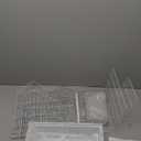 Small Bird Travel Cage - The Lightweight Small Birds Starter Kit with Birdcages and Accessories Great for Parakeets Lovebirds Parrotlets Finches Canaries (White 14.5"L x 13.3"W x 16.5"H)