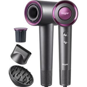 2-in-1 Hair Dryer & Fragrance Essence Capsule, 110,000 RPM High-Speed 1200W Ionic Blow Dryer with Brushless Motor, Intelligent Heat Control, Lightweight, Low Noise with Magnetic Nozzle