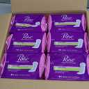 Poise Daily Liners, Incontinence Panty Liners for Bladder Leaks, 2 Drop Very Light Absorbency, Long Length, 264 Count of Pantiliners (6 Packs of 44), Packaging May Vary
