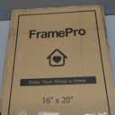 Large Shadow Box Frame 16x20 Display Case, Wood Wedding Bouquet Memory Box