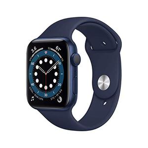 Apple Watch Series 6 (GPS, 44mm) - Blue Aluminum Case with Deep Navy Sport Band 