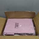 OPNICE Wood Desk Organizers and Accessories, Dual Monitor Stand Riser with Drawer and 2 Pen Holders, Desk Shelf Computer Racks for Office Workspace Organizers, Desktop Organization (Pink)