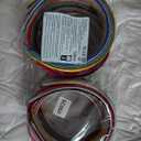 SIQUK 30 Pieces Satin Headbands 1 Inch Hard Headband Non-slip Colorful Headband DIY Hair Headbands for Women (Multicolor)