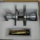 Kwikset Tylo Privacy Door Knob Set - Satin Chrome  — Residential Use, Standard Application