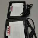 2 Pack 200W LED Black Lights Outdoor, Flood Light with Plug, 395nm to 410nm IP66 Waterproof for Dance Party, Glow in The Dark, Stage Lighting, Body Paint, Fluorescent Poster, Neon Glow