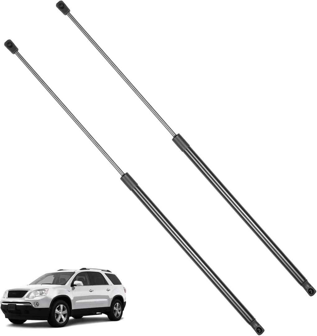 6655 29.13in/62.92Lbs (280N) Hood Struts Lift Supports Car Hood Holder Gas Spring Compatible with Toyota Sequoia 2008-2017, Tundra 2007-2013, Set of 2