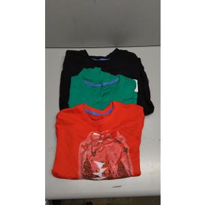 3 Pack Long Sleeve For Boys And Girls, Size Medium