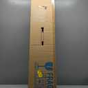 FUZ Contemporary Shower Panel Tower System Stainless Steel 6-Function Faucet LED Rainfall Waterfall Shower Head + Handheld Sprayer + Rain Massage Body Jets + Tub Spout, Brushed Nickel