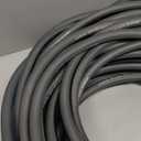 5/8’’ Heavy Duty Garden Hose 100 ft – Outdoor Hybird Water Hose with Solid Fitting - Flexible, Kinkless, Lightweight Garden Hose for Lawn Watering, Car Washing - Burst 500 Psi (Grey,150 ft)