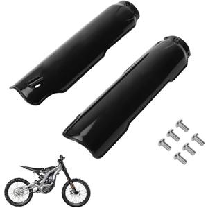 Fork Cover Sur-Ron Front Forks Cover Protector Guards Shock Protection for Electric Dirt Bike Light Bee Surron/Sur Ron S/X Segway X160 / X260 Black