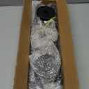 UIABOPZ Shower Curtain Rods, 29-64inch Adjustable Shower Pole - Heavy Duty Shower Rods for Bathroom Matte Black (1 Pack)