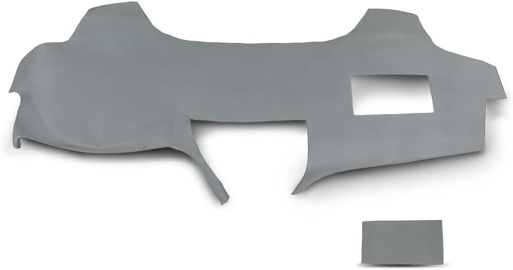 G-PLUS TPE Dash Cover Dashboard Panel Compatible with Toyota Camry 2007 2008 2009 2010 2011 Gray