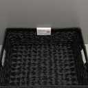 GRANNY SAYS Storage Basket for Organizing, Wicker Storage Basket for Shelf, Large Wicker Baskets for Organization, Decorative Baskets for Living Room and Entryway, 1-Pack