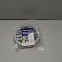 2 x  160mm 6 inch Round Grey Aluminium Ventilation Grille - Air Vent Cover with Mesh (Gray)