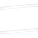 Cabilock 2pcs Transparent Acrylic Drapery Wand for Easy Curtain Opening and Closing Blind Rod Handle Versatile Replacement Parts for Blinds and Drapes, 17 inch