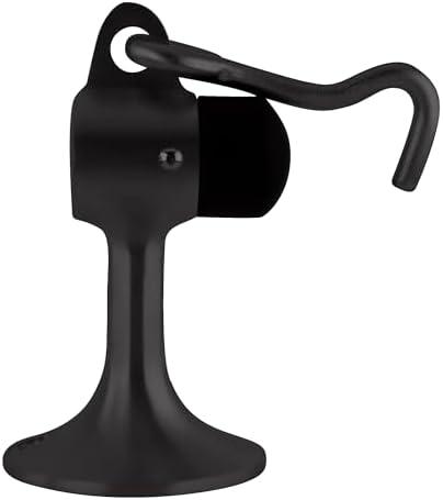 C.R. LAURENCE DL2521DU CRL Dark Bronze Floor Mounted Heavy-Duty Door Stop with Hook and Holder