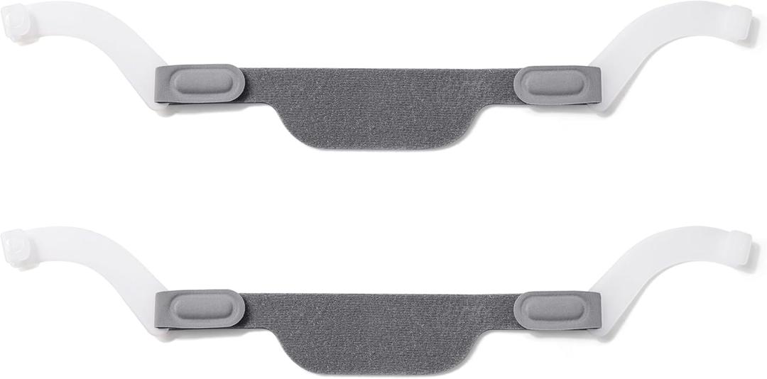 Hecatelly 2 Pack Replacement Headgear Strap for DreamWear Nasal Pillow Mask, High Elastic Soft Headgear with Arm for DreamWear Respironics Headgear Breathable and Adjustable Headband Strap