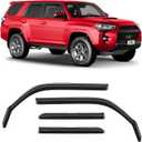 in-Channel Extra Durable Rain Guards for Toyota 4Runner 2010-2024, Window Deflectors, Vent Window Visors, 4 Pieces - 220101