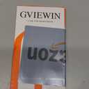 GVIEWIN for iPhone 17 Pro Max Case [Compatible with MagSafe][Upgraded Full Camera Protection][Cute Wave Frame] Glossy Slim Shockproof Protective Magnetic Phone Case for 17 Pro Max 6.9'', Clear/Purple