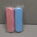 JHFGJGH 2 Pcs Travel Toothbrush Cover Case Compatible with Oral B & Philips Electric Toothbrush Travel Case (Pink,Blue)