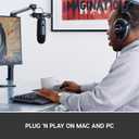 Blue Yeticaster Pro Broadcast Bundle with Yeti USB Microphone for Gaming, Recording, Streaming, Podcasting, Radius III Shockmount, Compass Mic Boom Arm, Blue VO!CE - Blackout