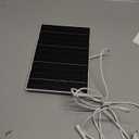 Solar Panel for Eufy Outdoor Camera, 5W Camera Solar Panel Charger Compatible with Eufycam, Continuous Power Supply, Solar Panel with 9.8ft Charging Cable, IP65 Waterproof, Adjustable Wall Mount