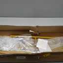 LANGXUN 7.2ft Gold Metal Round Balloon Arch kit, Backdrop Circle Stand Arch Frame for Wedding Birthday Party Decoration, Graduation Decorations and Baby Shower Photo Background