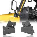 Hooke Road Wrangler TJ Doors Off Mirror Mounting Brackets Campatible with Jeep TJ Wrangler 1997 1998 1999 2000 2001 2002 2003 2004 2005 2006 - Pair