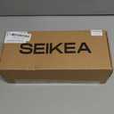 SEIKEA Cheer Ponytail Hair Piece, 100% Super Protein Fiber Straight Cheerleader Hairpiece Lightweight Silky Smooth Fluffy 18" Ponytail Extension for Cheerleader Competition, Dance Brown