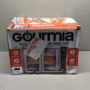 Gourmia French Door Air Fryer  25 Qt Large Capacity Convection Oven, Fryfroce 360, Digital Display with 17 Cooking Presets, Bake, Toast, Roast, Dehydrate, Fits 12 Pizza (Stainless Steel)