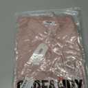 COOFANDY Men's Casual Shirts Short Sleeve Waffle Knit Button Down Shirt Wrinkle Free Summer Beach Tops (Pink, M)