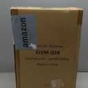 Elevon Air Mattress with Built in Pump - Luxury Double High Inflatable Bed for Home, Travel & Camping, Navy/White, Queen, 18" High