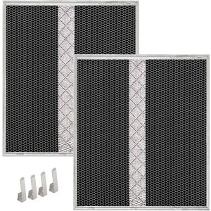 HPF30 XC Type Charcoal Filter 12-7/8" x 14-5/8", for Broan Non-Ducted Range Hood, Replacement S97020466-2PCS