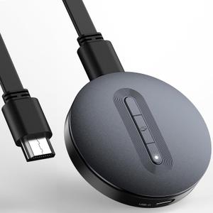Wireless HDMI Display Dongle Adapter Miracast Dongle, DLNA, AirPlay - Plug & Play Video/Audio Streaming from Laptop, PC, Smartphone to HDTV, Projector, Monitor