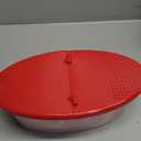 Versatile Microwave Pasta Boat, Sturdy Food Grade Heat Resistant PP Material, Pasta Cooker Vegetable Steamer Boat Strainer, Massive Capacity Up To 5 Pounds