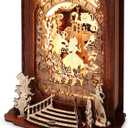 FUNPOLA Alice in Wonderland 3D Puzzle Nightlight  DIY 3D LED Book Lamp  3D Wood Puzzles Dcor Lamp for Kids and Adults