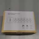 WiFi Water Leak Detector for Home with App Notification, 1 2.4Ghz Gateway + 6 WD61 Sensor, 120dB Water Flood/Drip Alarm for Basement/Kitchen/Bathroom/Toilet/Laundry Room,Sink/Pipe/Faucet Leakage Alert (White)