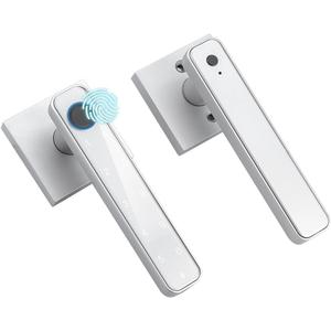 Fingerprint Smart Lock,3 in 1Touchscreen Door Lock, Biometric Door Lock with 50 Fingerprints, 100 Codes, Keyless Entry Front Door Lock with keypad for Home&Hotel&Office&Indoor Door (Sliver)