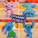 Disney Stitch Collectible Figure Set with Accessories, 11-Pieces, 2-inch Figurines, Collectible Toys, Home Decoration, Kids Toys for Ages 3 Up by Just Play