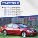 25570-3TB1A Door Mirror Switch Assy-Mirror Control Left Side for Nissan Altima Pathfinder Murano Rogue Maxima 2013-2019 Replaces 255703TB1A