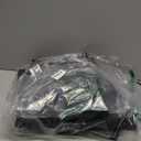 2 Packs 70" Wedding Dress Garment Bag with 8" Wedding Garment Gusseted Tote Bag for Storage and Travel Prom (Black)